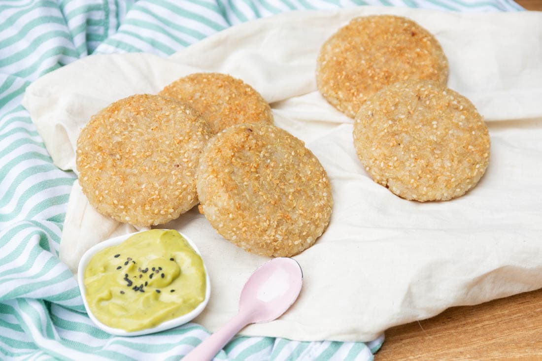 Arepas de arroz y quinoa (Paquete de 5)